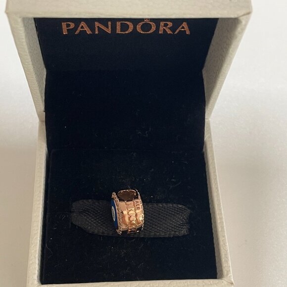 Pandora Evil Eye Double Sided Charm EG792016CZ Canada Exel. ye of Proteetion - Picture 3 of 3